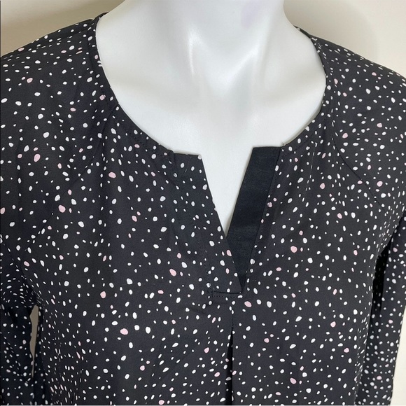 Papermoon black with dots blouse, medium - Picture 4 of 7